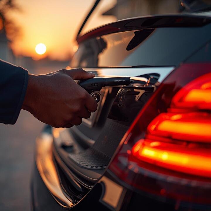 Safe Car Door Unlocking Process