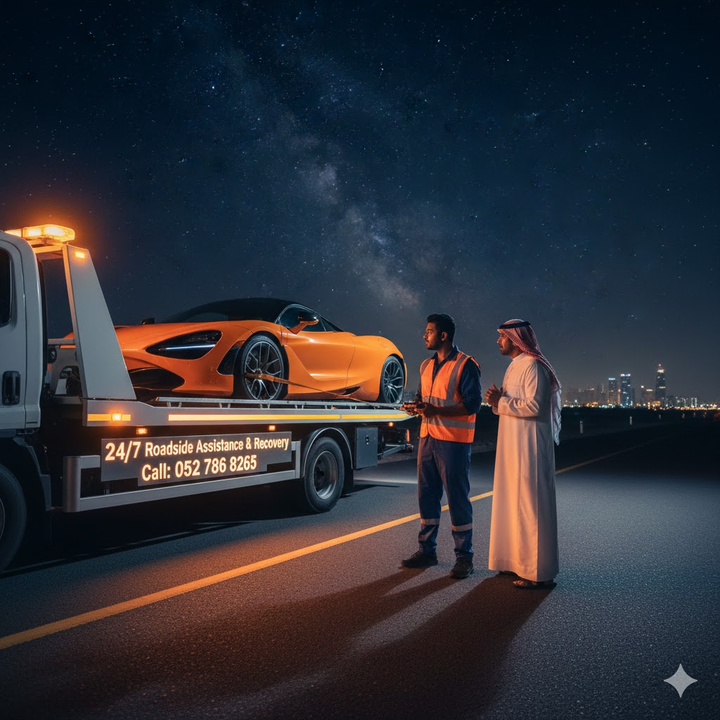 Sports Car Towing Sharjah